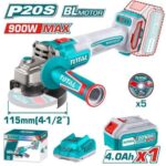Total Cordless angle grinder 900W 20v - Image 2
