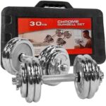 30 kgs chrome dumbbell