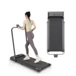 Foldable Portable Walking Pad Treadmill with LED Display & Remote Control