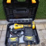 DeWalt cordless angle grinder 198V