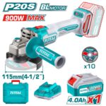 Total Cordless angle grinder 20v - Image 3