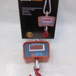 Heavy Duty 500kg Digital Crane Scale – High-Precision Electronic Hanging Scale with Remote Control & LED Display
