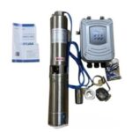 Shiyuan 200m Brushless DC Solar Submersible Water Pump 2200W 280V with Smart MPPT Controller — High Pressure Deep Well & Borehole Irrigation Pump