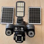 PTZ  Three lens one Bullet Solar camera