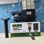 1000Watts Ai Triple Lens 4G Solar Camera with Street Light