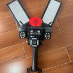 AOV V560ST 4-LENS Solar CCTV Camera with 1000W Street Light