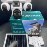 4-Lens Solar PTZ Camera