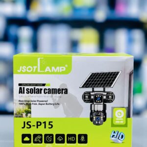 4G Solar 3-Lens AI Security Camera