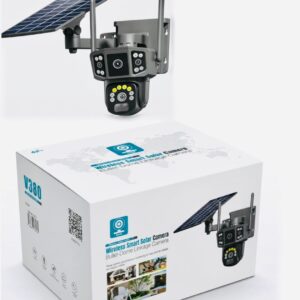 4G Solar Dual Lens Security Camera Price in Kenya with SIM Card Support