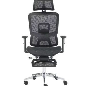 Executive Ergonomic Chair Kenya with adjustable headrest and retractable footrest
