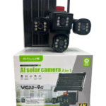 VC22-4G Solar Triple Lens Camera price in Kenya available at Deveronig Digital Electronics Ltd