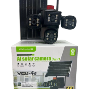 VC22-4G Solar Triple Lens Camera price in Kenya available at Deveronig Digital Electronics Ltd