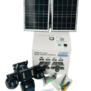 Solar 4G Triple Lens Camera with Dual Solar Panels price in Kenya available at Deveronig Digital Electronics Ltd