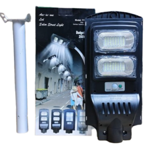 100W Solar Street Light with Pole Price in Kenya for Outdoor LED Security Lighting
