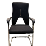 Mesh Guest Office Chair Kenya non-rolling ergonomic visitor chair with metal frame