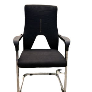Mesh Guest Office Chair Kenya non-rolling ergonomic visitor chair with metal frame