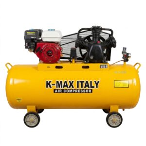 K-MAX 200L petrol compressor price in Kenya – 7.5HP double piston air compressor