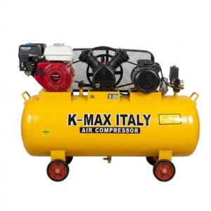 K-MAX 200L 2-in-1 compressor price in Kenya – 3HP electric and 7.5HP petrol 8 bar air compressor