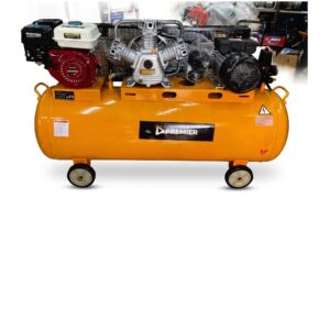 Premier 300L air compressor price in Kenya – 4HP electric and 7.5HP petrol
