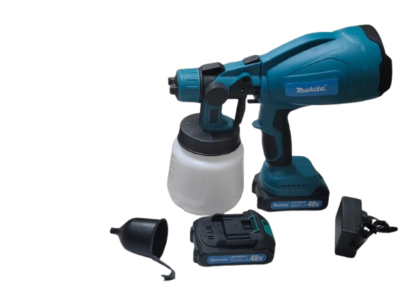 Makita Cordless Spray Gun – Portable Battery-Powered Paint Sprayer for ...